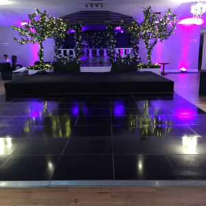 BLACK ELEGANT FLOOR