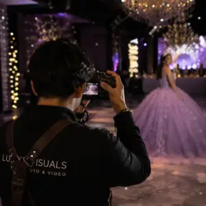 Professional photography on quinces in miami