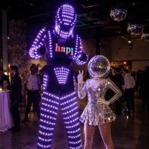 LED STILT ROBOT