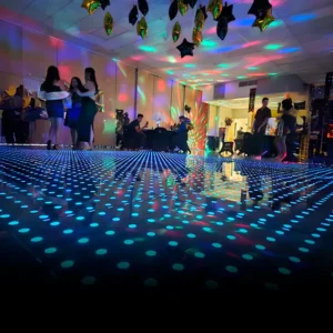 led dance floor rental