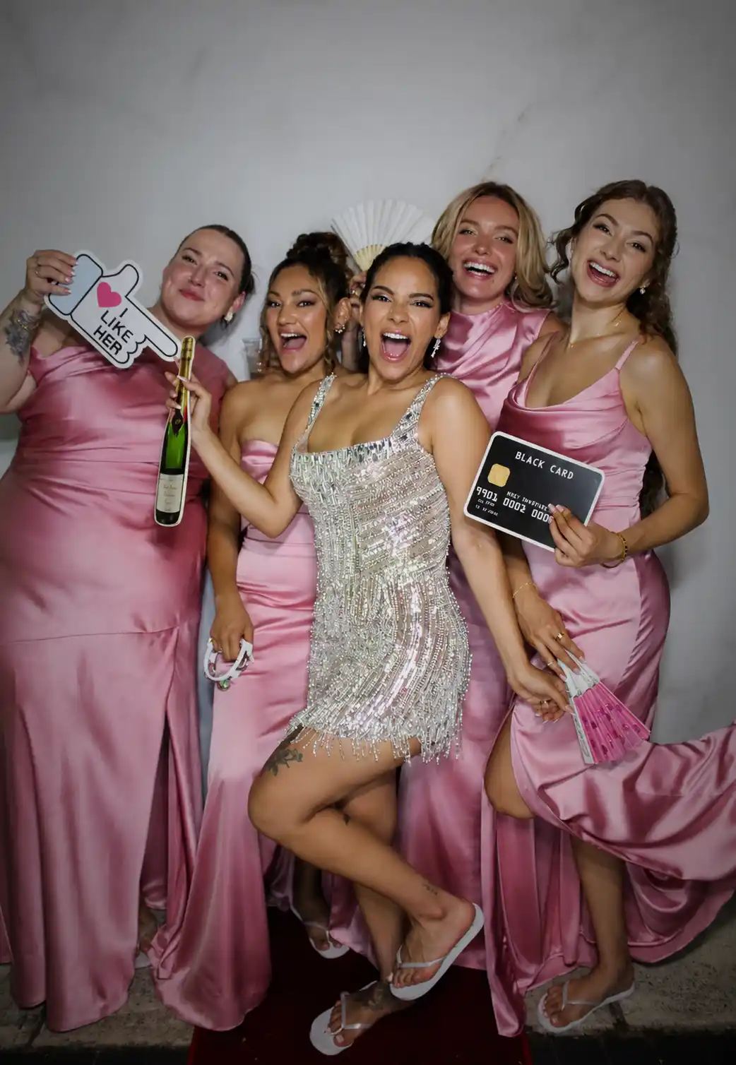 Elegant Mirror Photo Booth rental for weddings and private events in Palm Beach County.