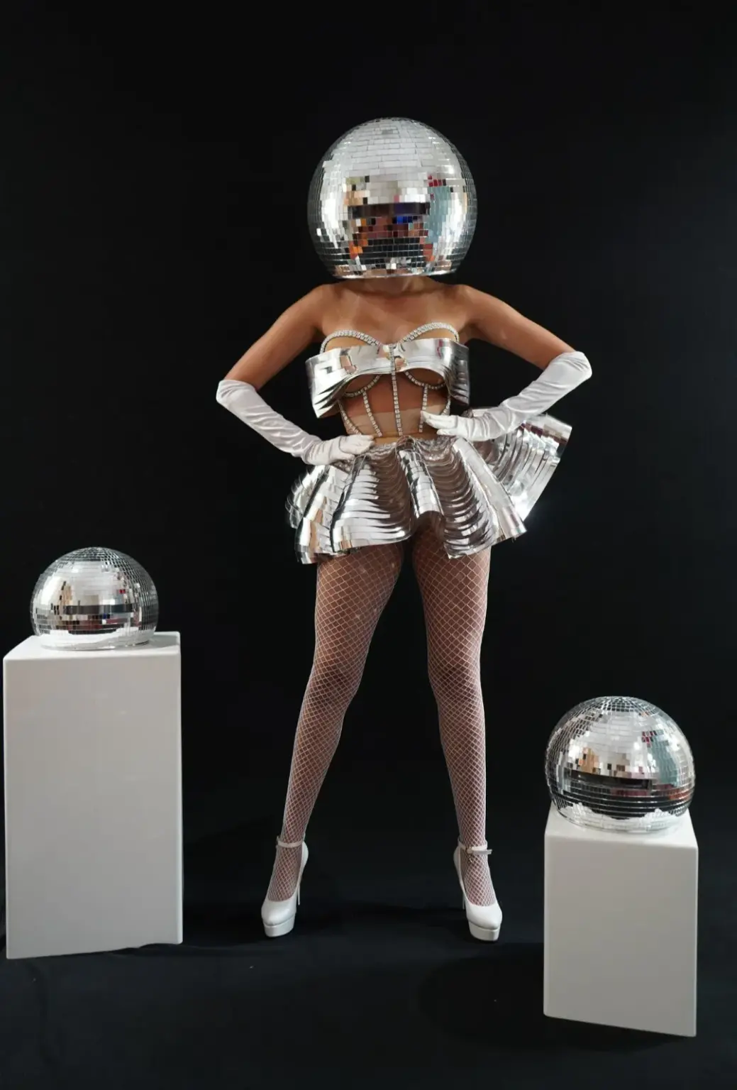 disco girl female dancer miami