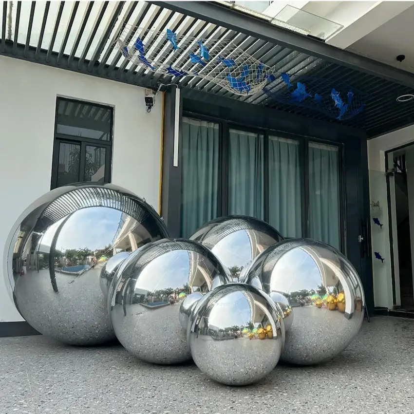 inflatable shiny balls rentals in south florida
