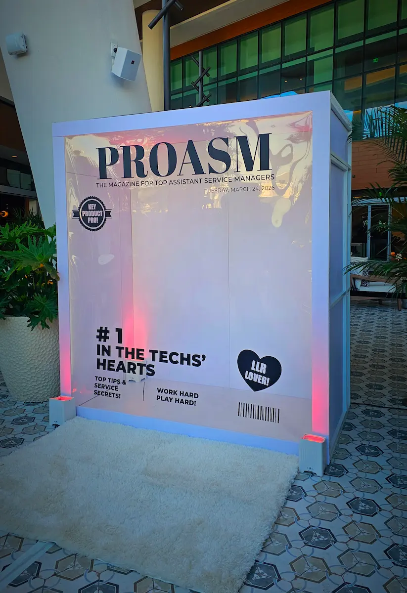Custom Toyota Pros Magazine Cover Booth at Omni Fort Lauderdale Hotel