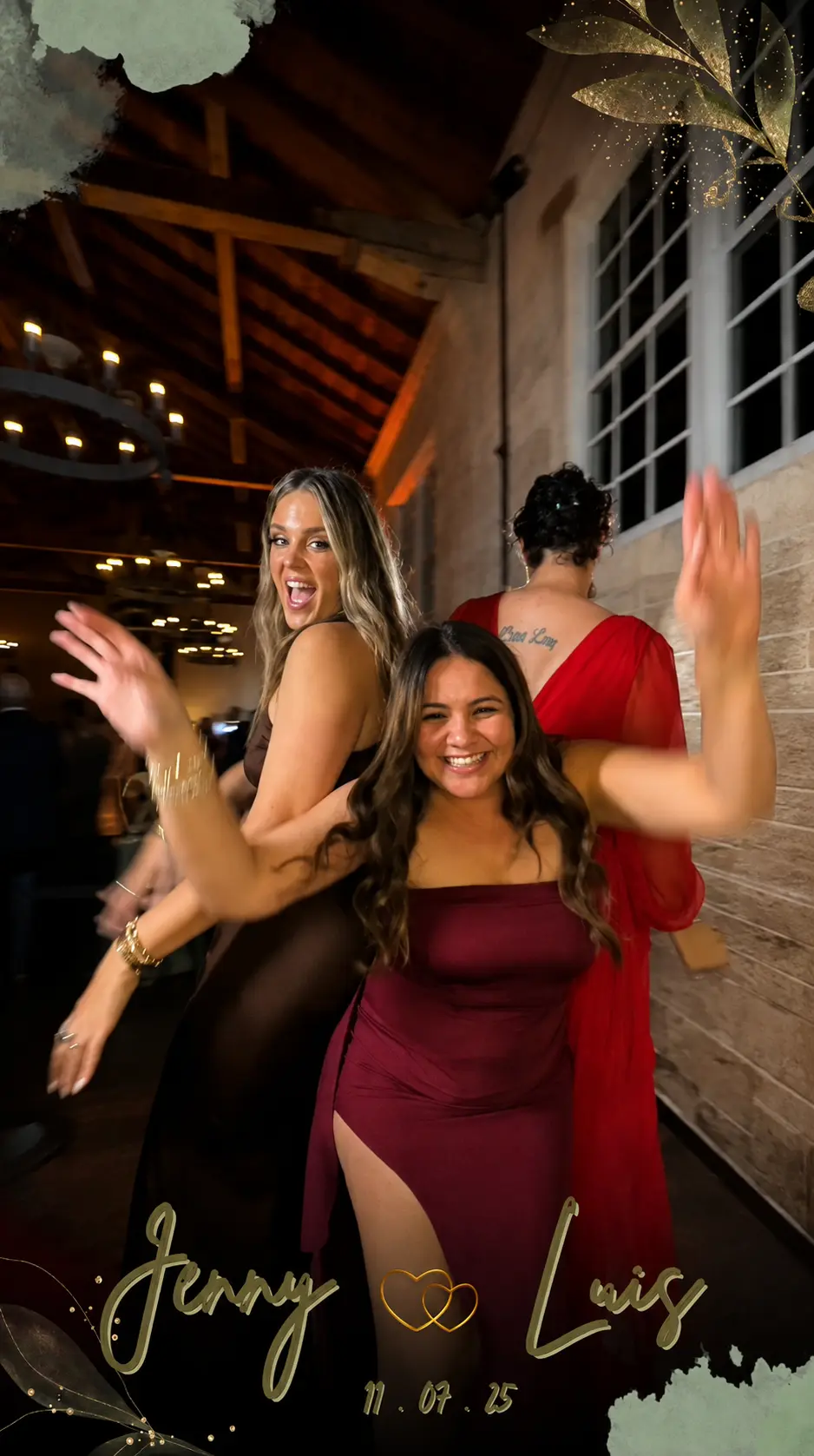 360 video booth rental at Coral Gables Miami wedding