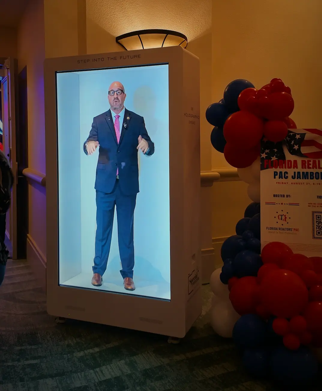 Hologram experience for Florida Realtors at Rosen Shingle Creek in Orlando